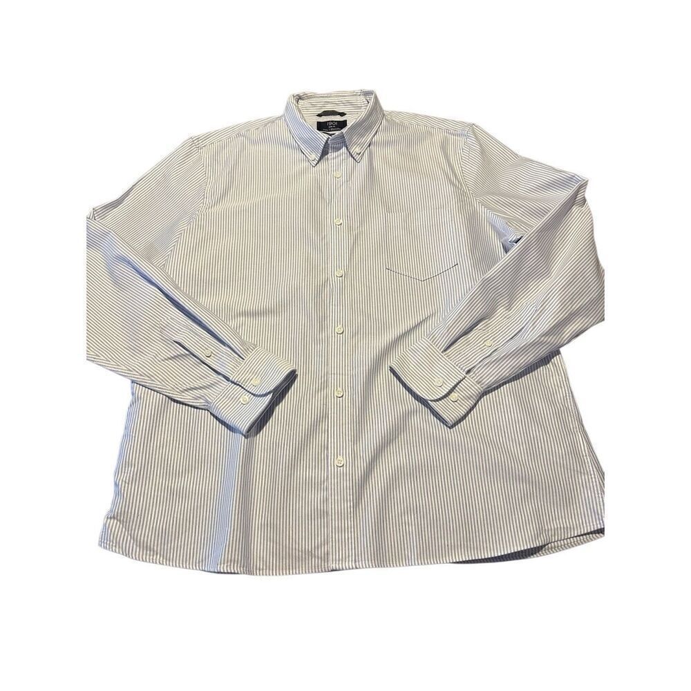 Nordstrom 1901 Long Sleeve Casual Dress Shirt Button Up Trim Fit Montlake Sz XXL